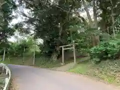 天皇神社の鳥居