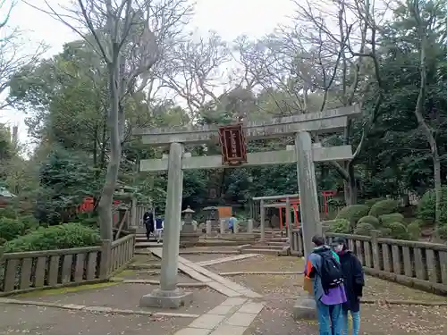 乙女稲荷神社の鳥居