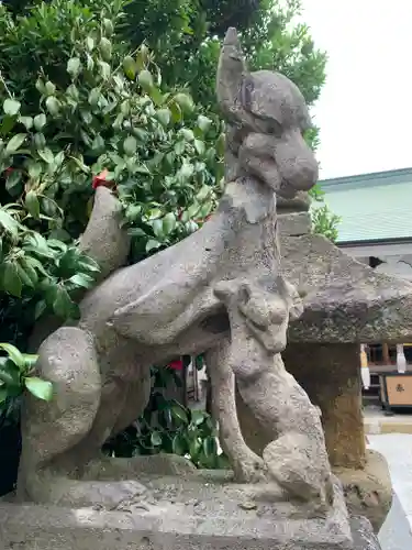 田中稲荷神社の狛犬