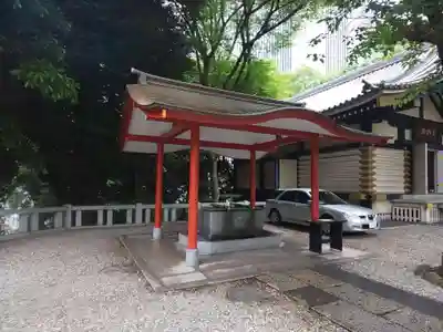 日枝神社の手水舎