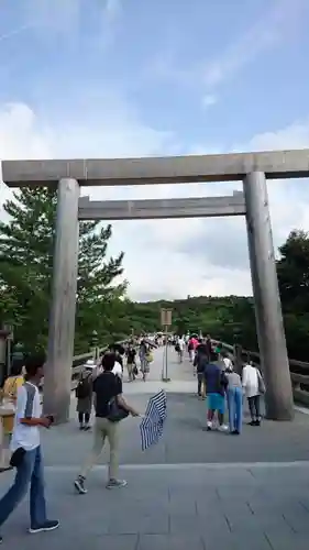 伊勢神宮外宮（豊受大神宮）の鳥居