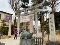 亀有香取神社の鳥居