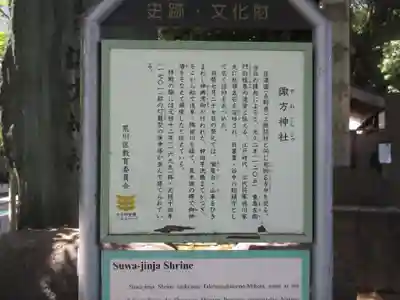 諏方神社(東京都)