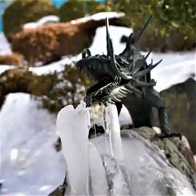 大鏑神社の手水舎