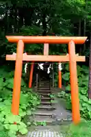 阿寒湖稲荷神社の鳥居