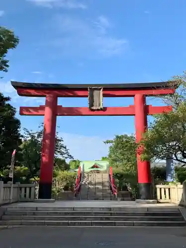 亀戸天神社の鳥居