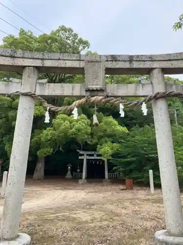 宗方八幡神社の鳥居