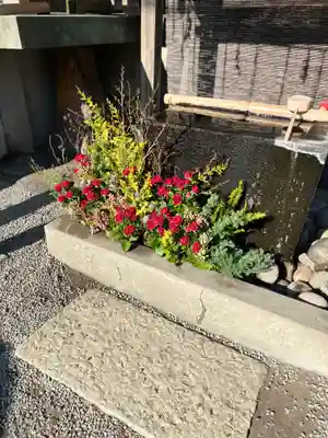 上尾御嶽神社の手水舎