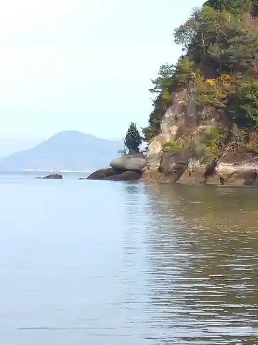 包ケ浦神社の景色