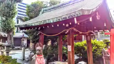 富士浅間神社の手水舎