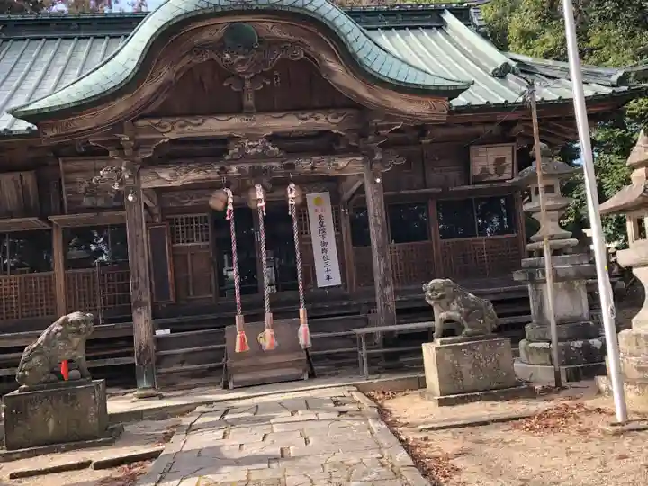 安達太良神社の本殿・本堂