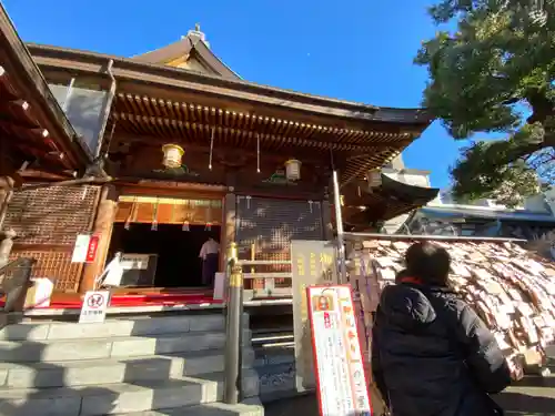 湯島天満宮の本殿・本堂