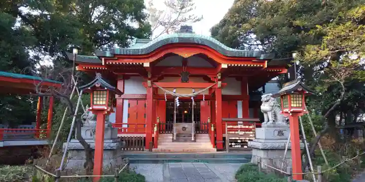 自由が丘熊野神社の本殿・本堂