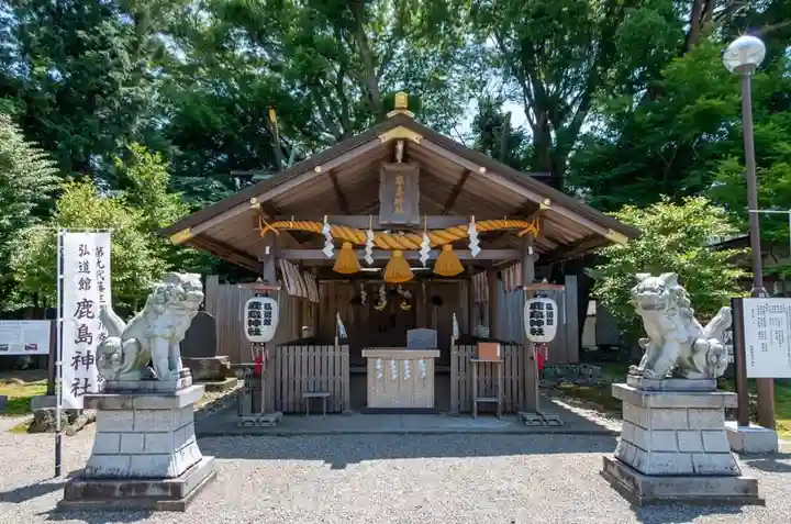 弘道館鹿島神社の本殿・本堂