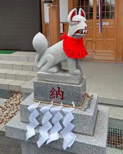 久助稲荷神社の狛犬