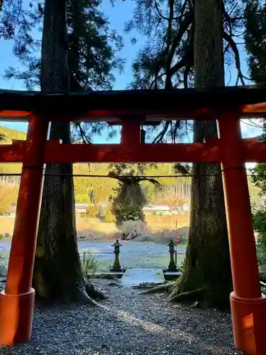 九頭神社の鳥居