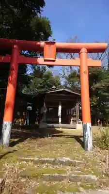 城山稲荷神社の鳥居