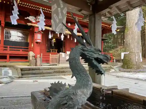 富士山東口本宮 冨士浅間神社の手水