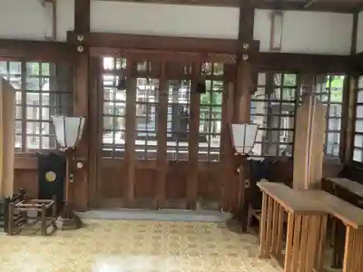 榊森白山社の本殿・本堂