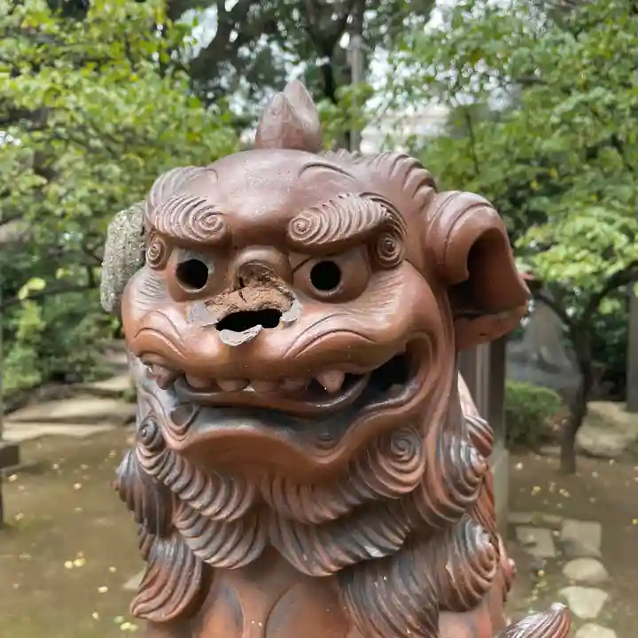 品川神社の狛犬