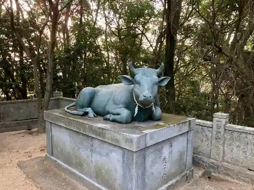 碇掛天満宮の狛犬