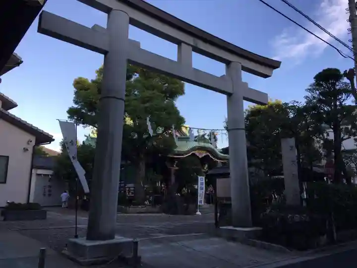 高木神社の鳥居
