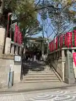 笠䅣稲荷神社の鳥居