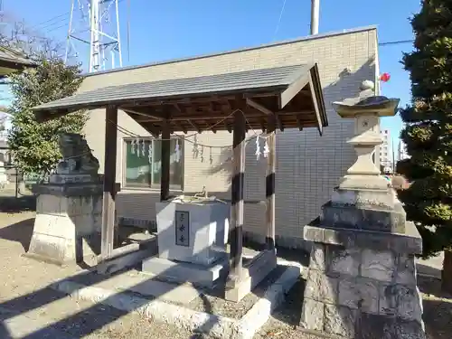 山神社の手水舎