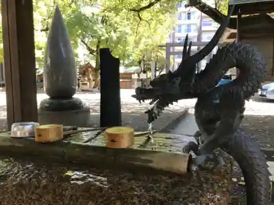 亀戸 香取神社の手水舎