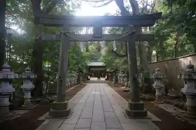 駒木諏訪神社の鳥居