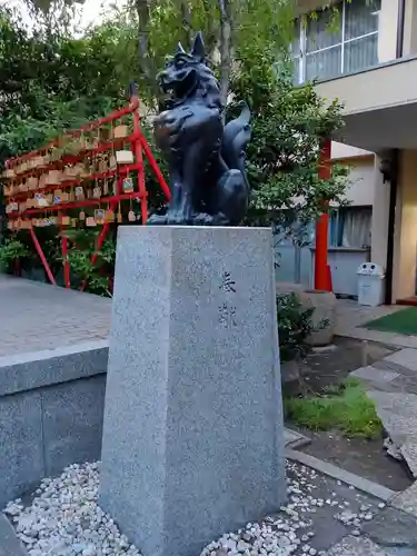 稲毛神社の狛犬