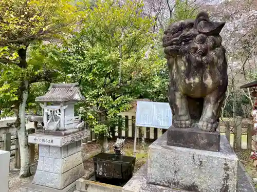 京都乃木神社の狛犬