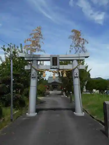 河江神社の鳥居