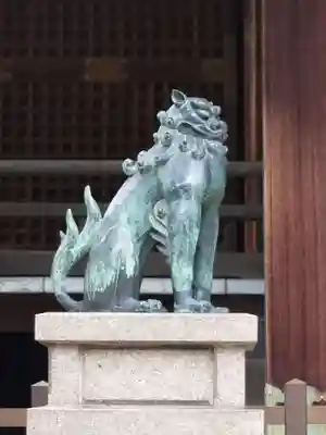 五條天神社の狛犬