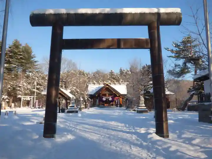 留辺蘂神社の鳥居