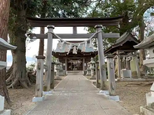 有吉日枝神社の鳥居