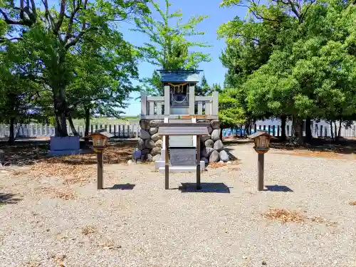 鍋田神明社の本殿・本堂