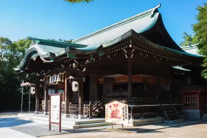 唐津神社の本殿・本堂