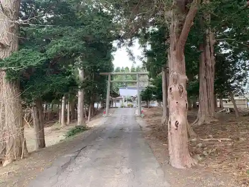 雷公神社の鳥居