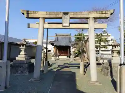 八柱神社（旭町）の鳥居