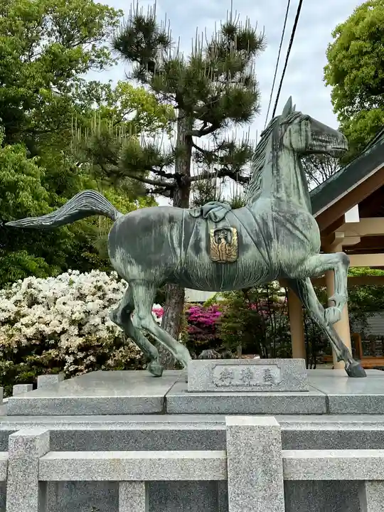 和泉國一之宮 大鳥大社の像