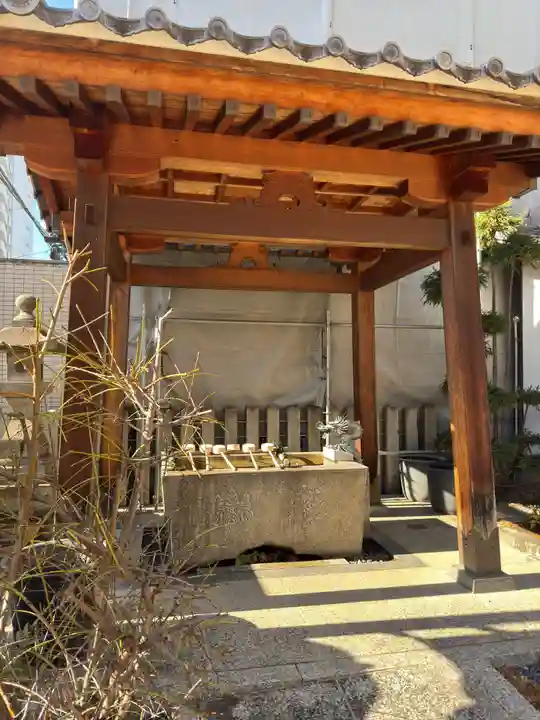 天寧寺の手水舎