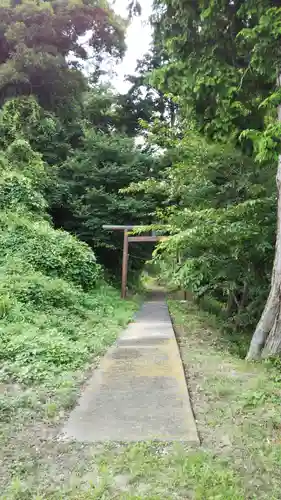 神明神社の鳥居