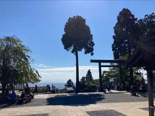 大山阿夫利神社の鳥居