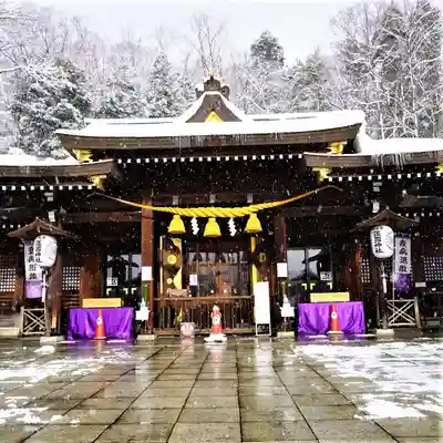 福島縣護國神社の本殿・本堂