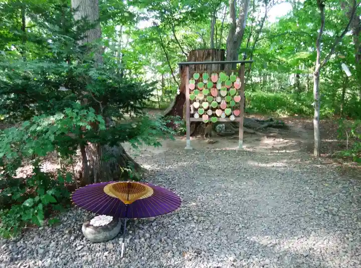 帯廣神社の自然