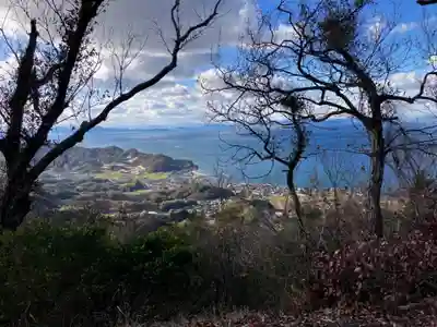 名石金毘羅神社の周辺