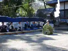 川田八幡神社のお祭り