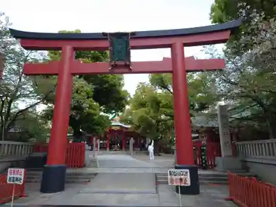 御霊神社の鳥居