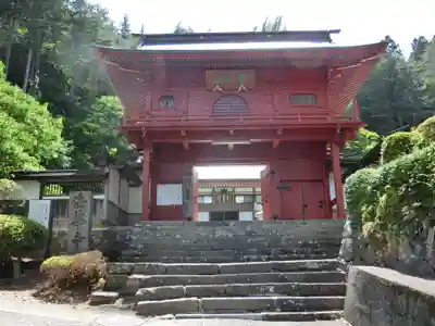 法華寺の山門・神門